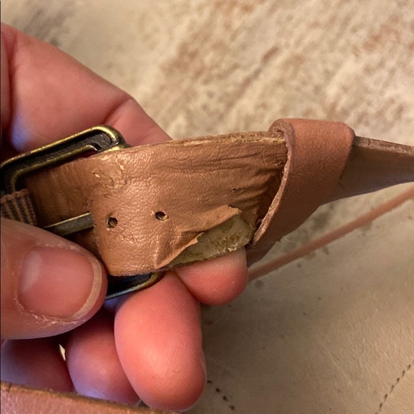 LandsEnd Leather Wedge Sandals - Picture 7 of 9